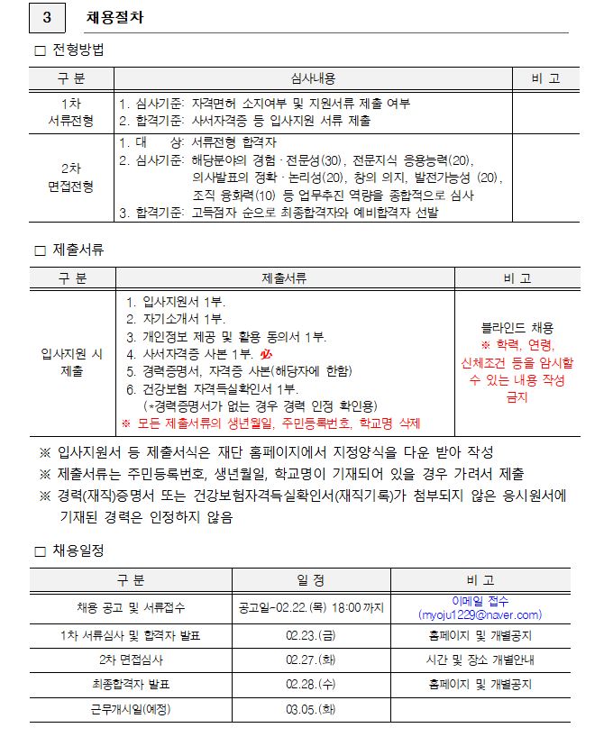 2024년 중구 작은도서관 순회사서 채용 공고(2차) 안내 02